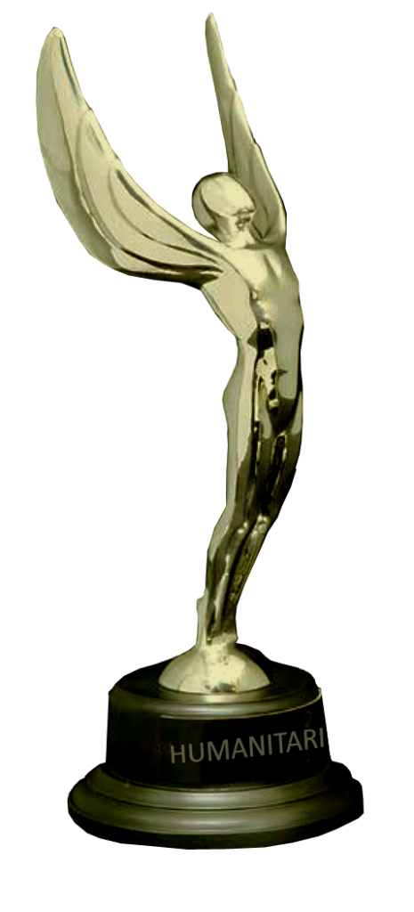 Humanitarian Award Statue